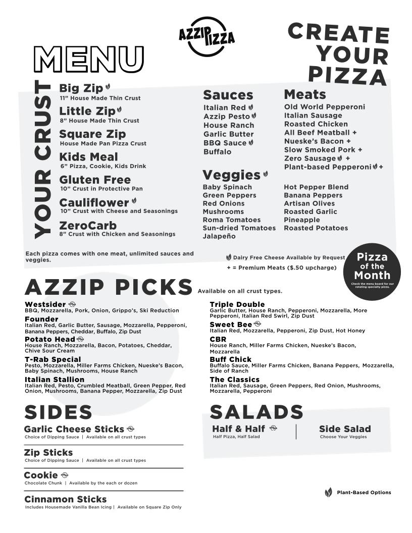 Azzip Pizza