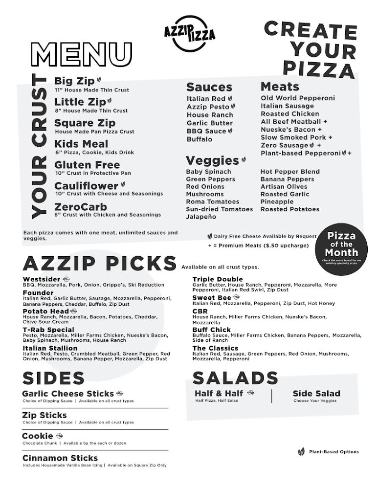 Azzip Pizza Pizza
